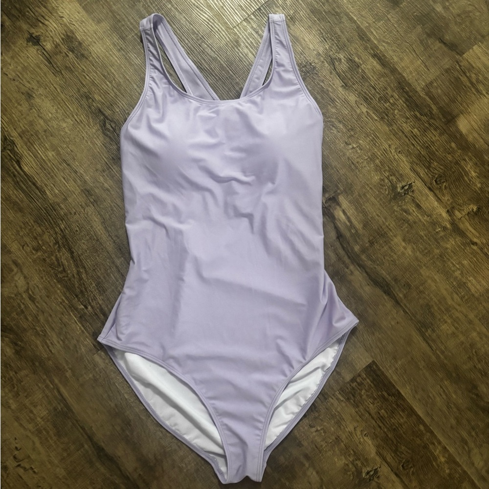 Lavender One-Piece Swimsuit